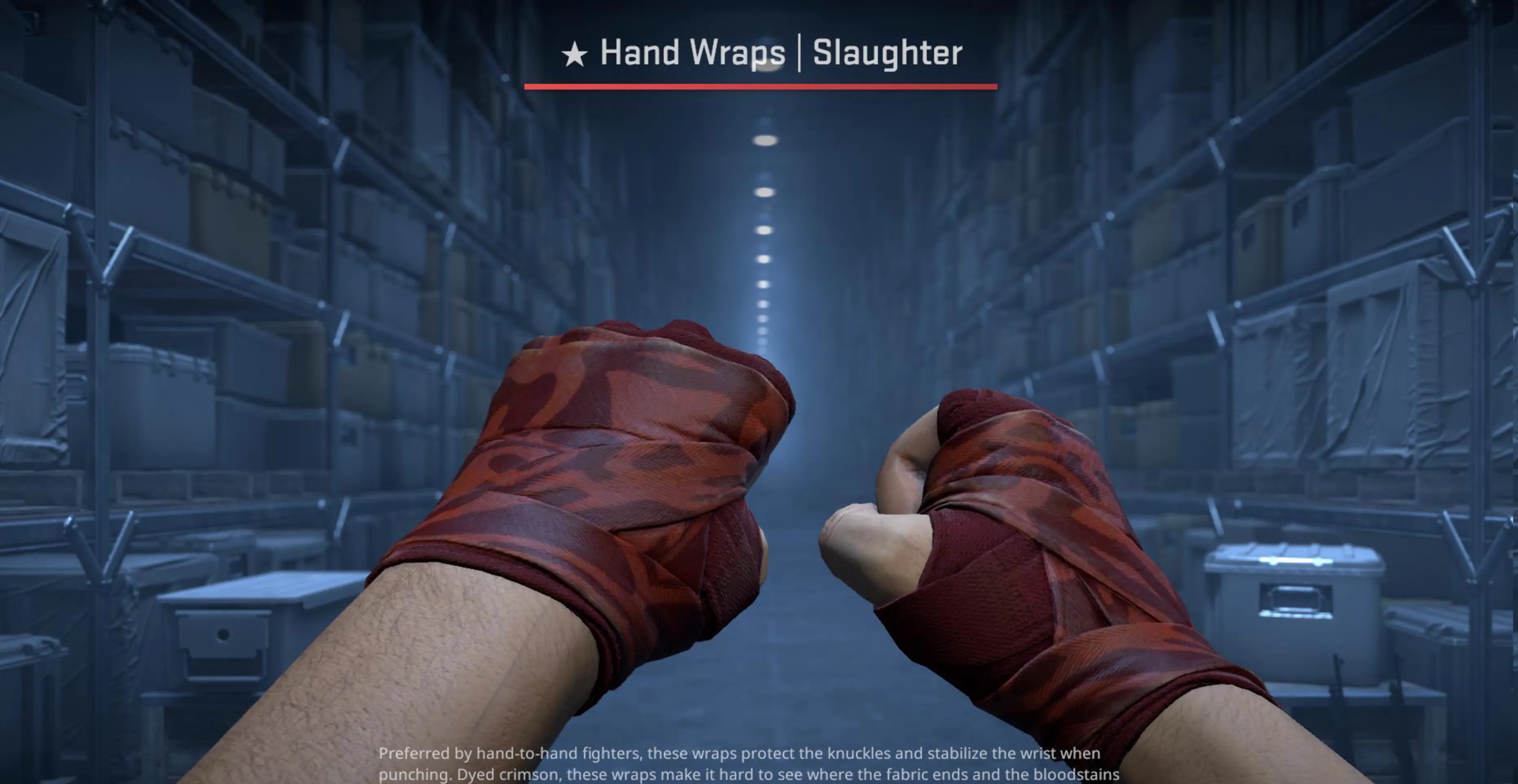 Hand Wraps Slaughter